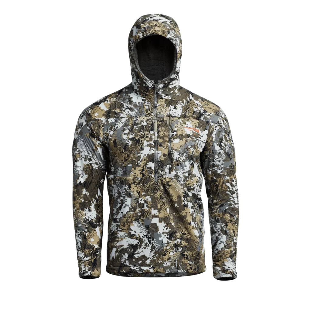 Sitka Ambient Hoody in Elevated II camo.